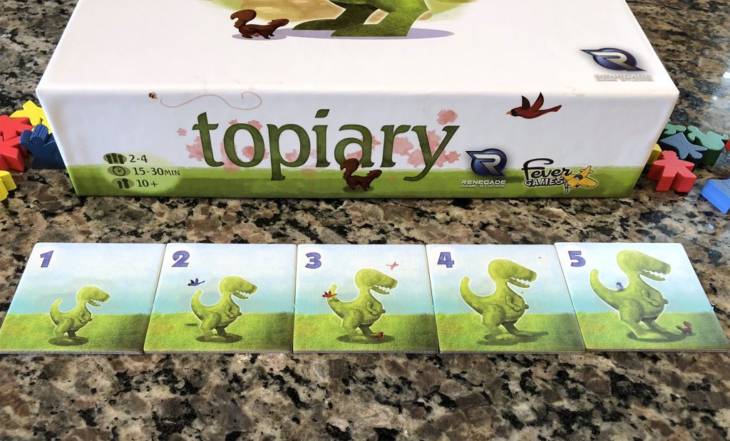 Trex tiles from 1 to 5
