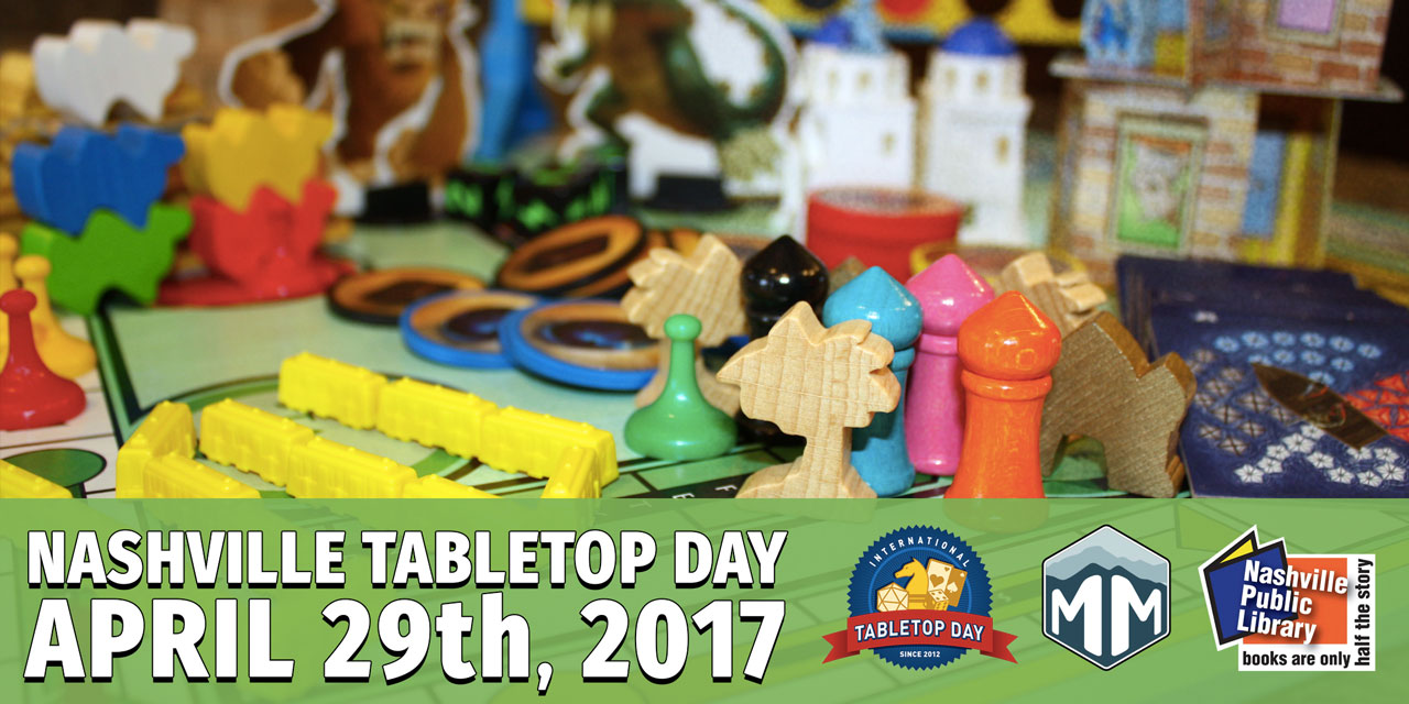 Nashville Tabletop Day Meeple Mountain