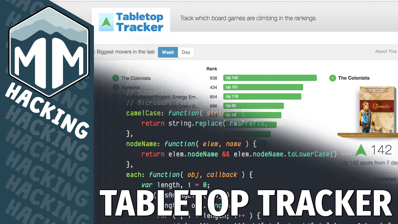 Tabletop Tracker Track the hottest board game rankings — Meeple Mountain