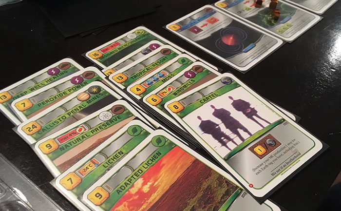 Terraforming Mars Tableau Terraforming Mars Tableau