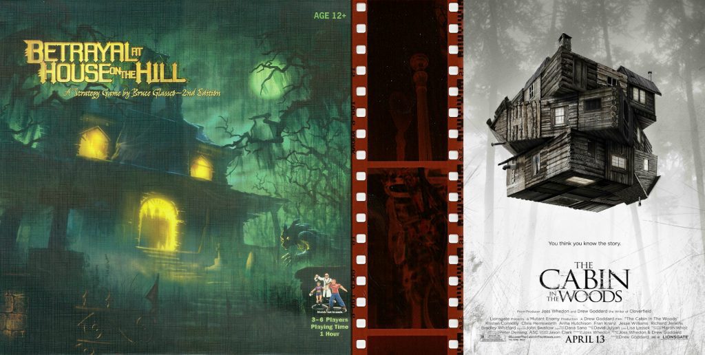 (sources: 光头人, https://www.flickr.com/photos/guangtouren/6529335953 Flickr (labelled for reuse), https://commons.wikimedia.org/wiki/File:Filmstrip.jpg, Todd Redden https://boardgamegeek.com/image/828598/betrayal-house-hill?size=original)