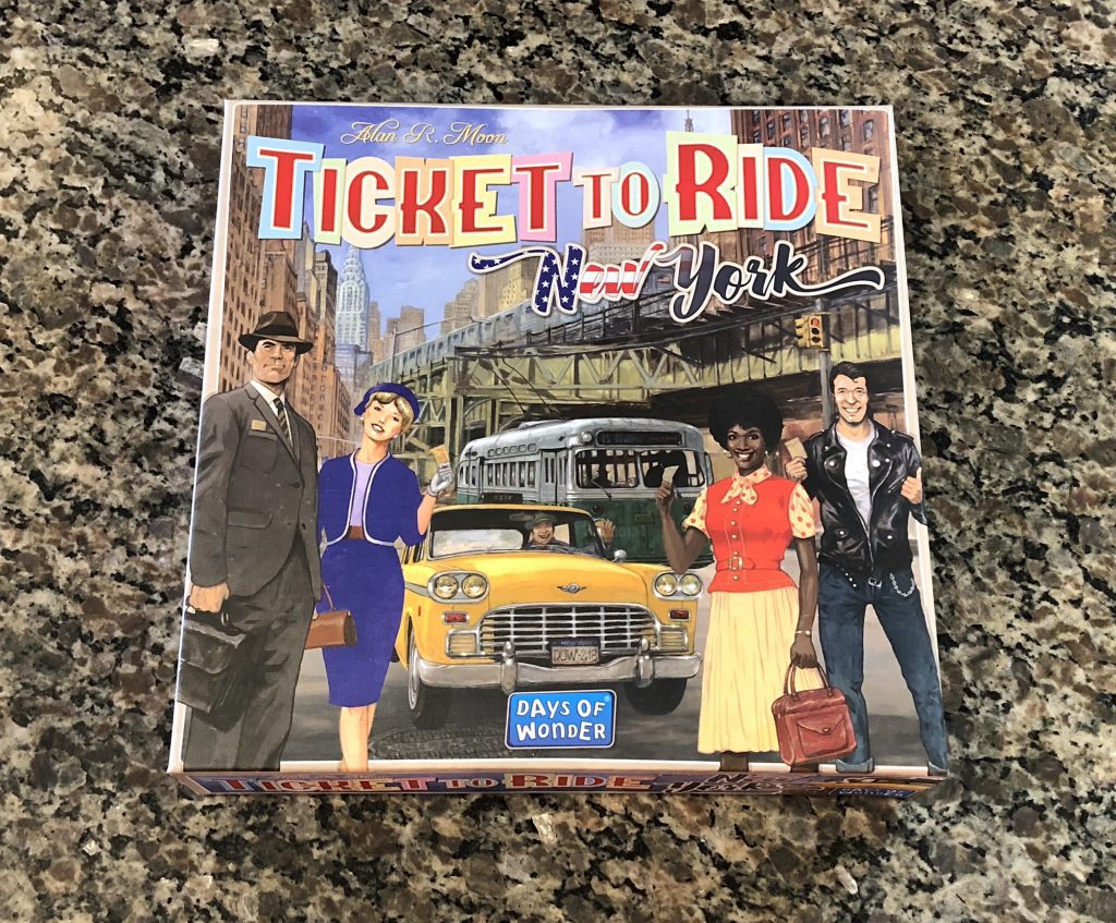 Ticket to Ride: New York cover