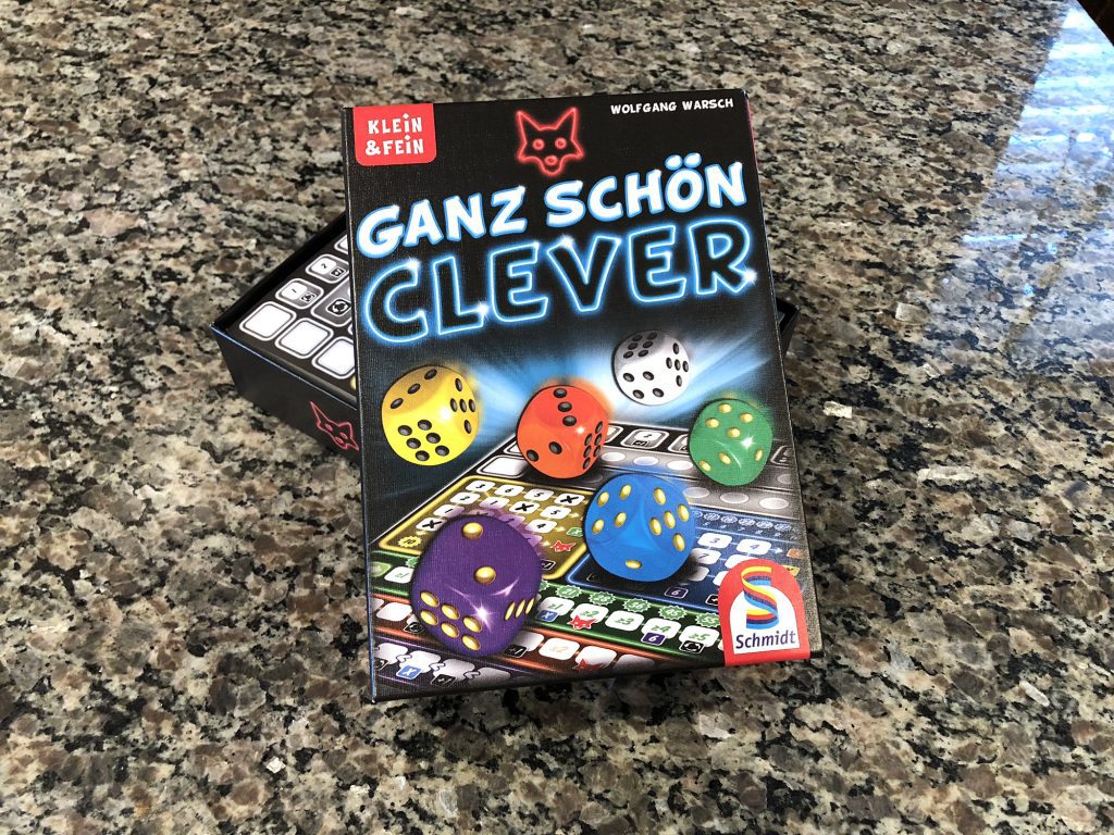 Ganz schön clever Review Clever is as Clever Does Meeple Mountain