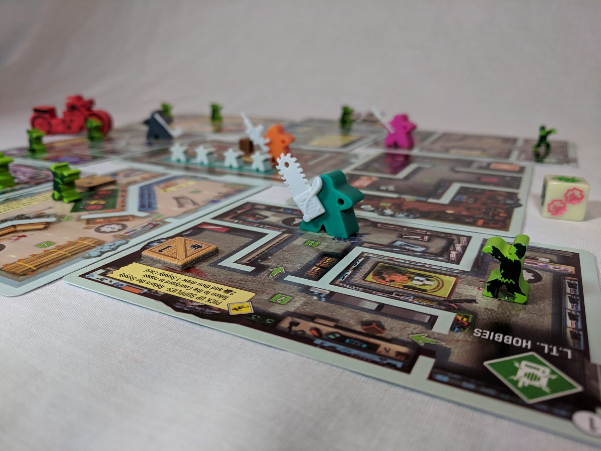 Tiny Epic Zombies - Zombies Meeple by ncsandor