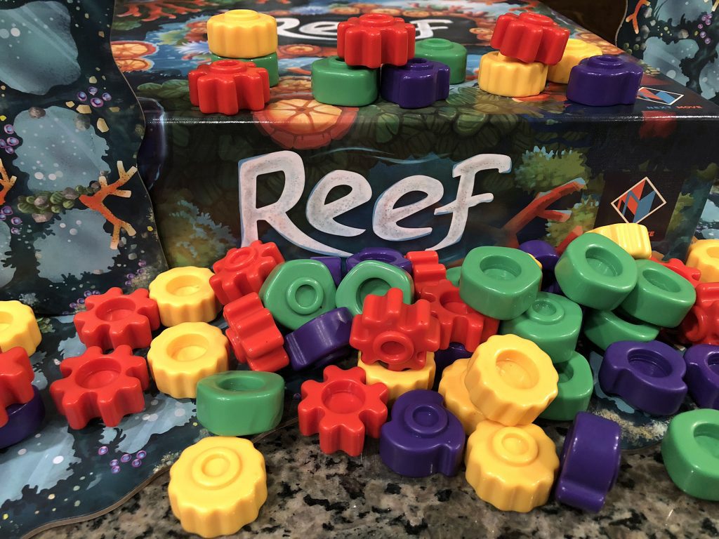 Piles of Reef pieces