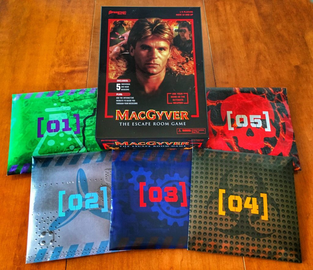 Macgyver The Escape Room Game Review Mullet Paper Clip