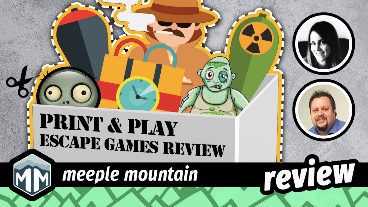Print And Play Escape Games Review Meeple Mountain