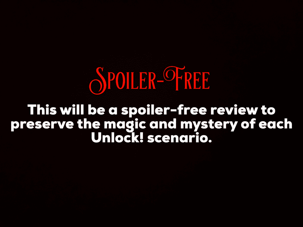 Spoiler free disclaimer