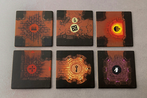 The six major tile types of Sub Terra 2