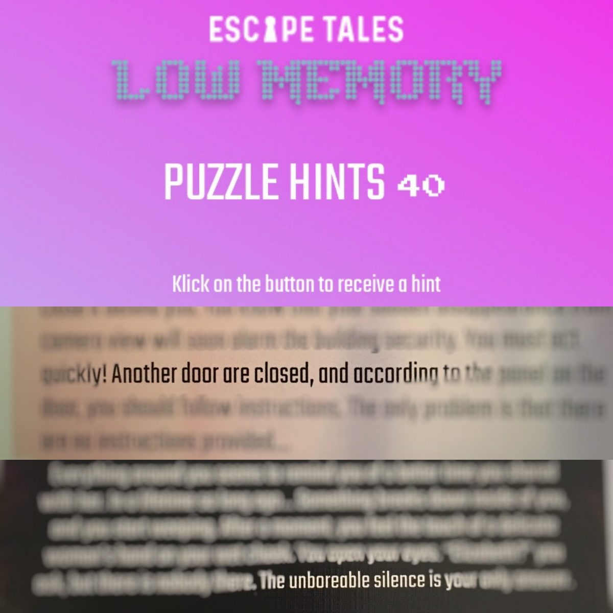 Escape Tales: Low Memory Game Review – Meeple Mountain