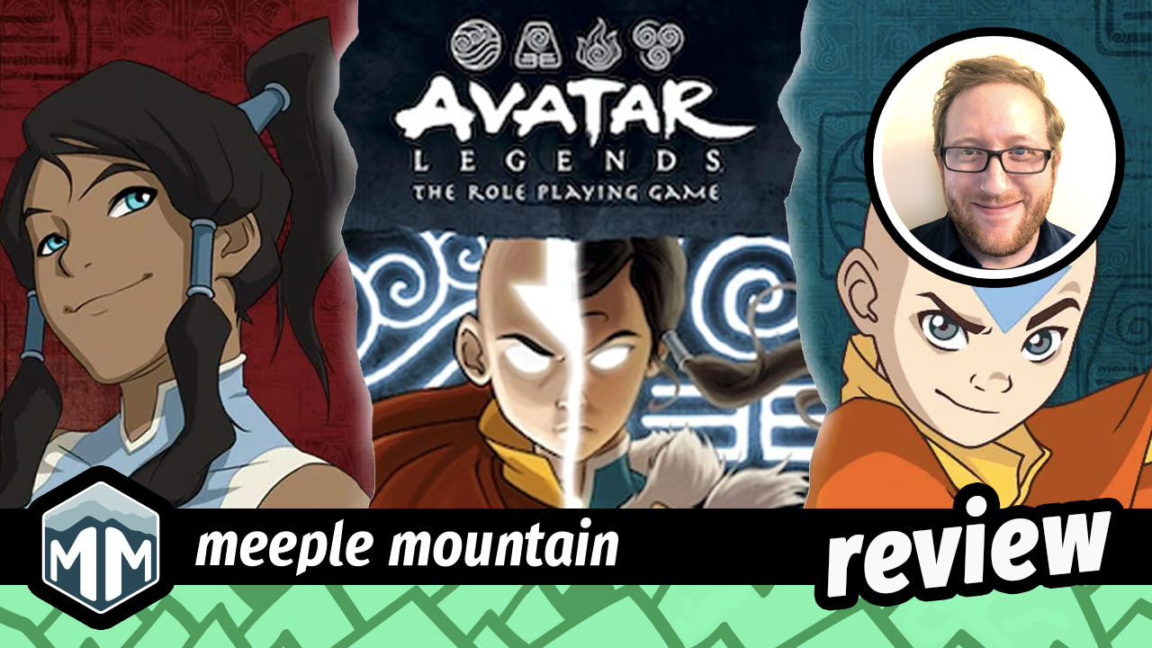 Avatar Legends: the RPG Game Review — Meeple Mountain