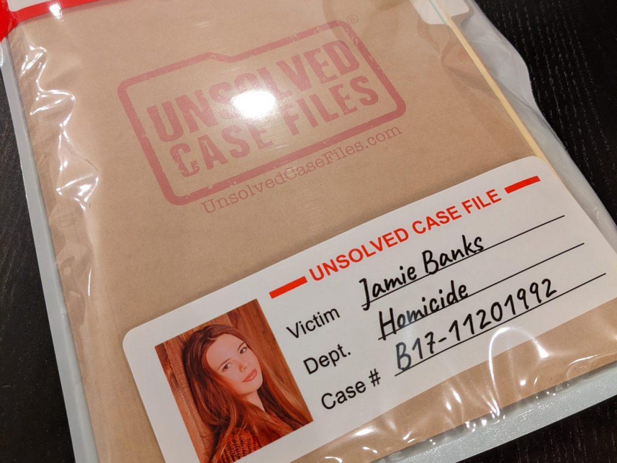 Unsolved Case Files - Jamie Banks Murder Mystery Game by Pressman
