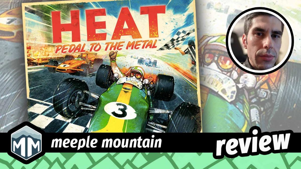 Spoedig plannen Vleien HEAT: Pedal to the Metal Game Review — Meeple Mountain