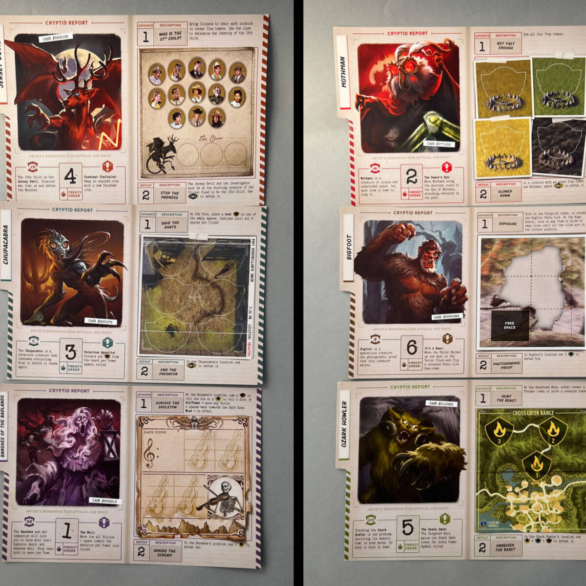 Horrified: American Monsters Game Review  Meeple Mountain