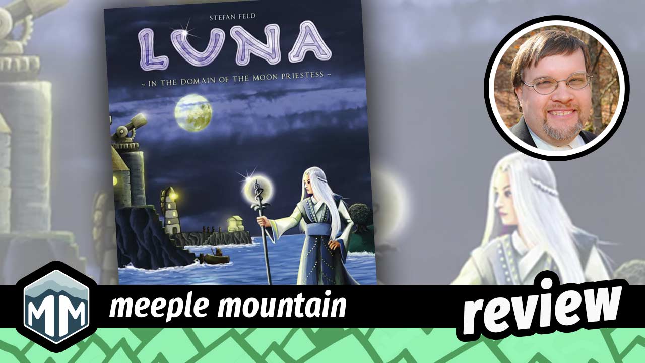 LUNA　ルナ　月の巫女の領域で　ボードゲーム　ボドゲ　STEFAN　FELD Amazon.com: Luna: in the Domain of the Moon Priestess Board