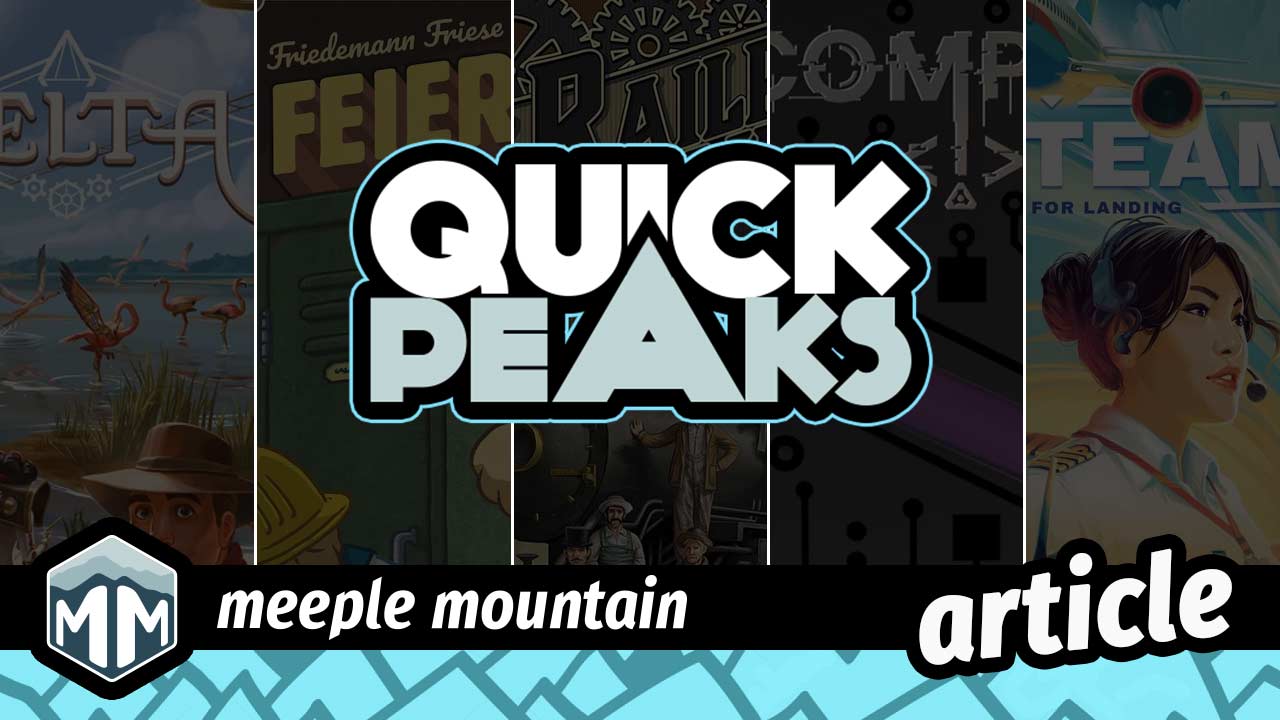 Quick Peaks – Delta, Feierabend, Railroad Revolution, Compile: Main1, Sky Team