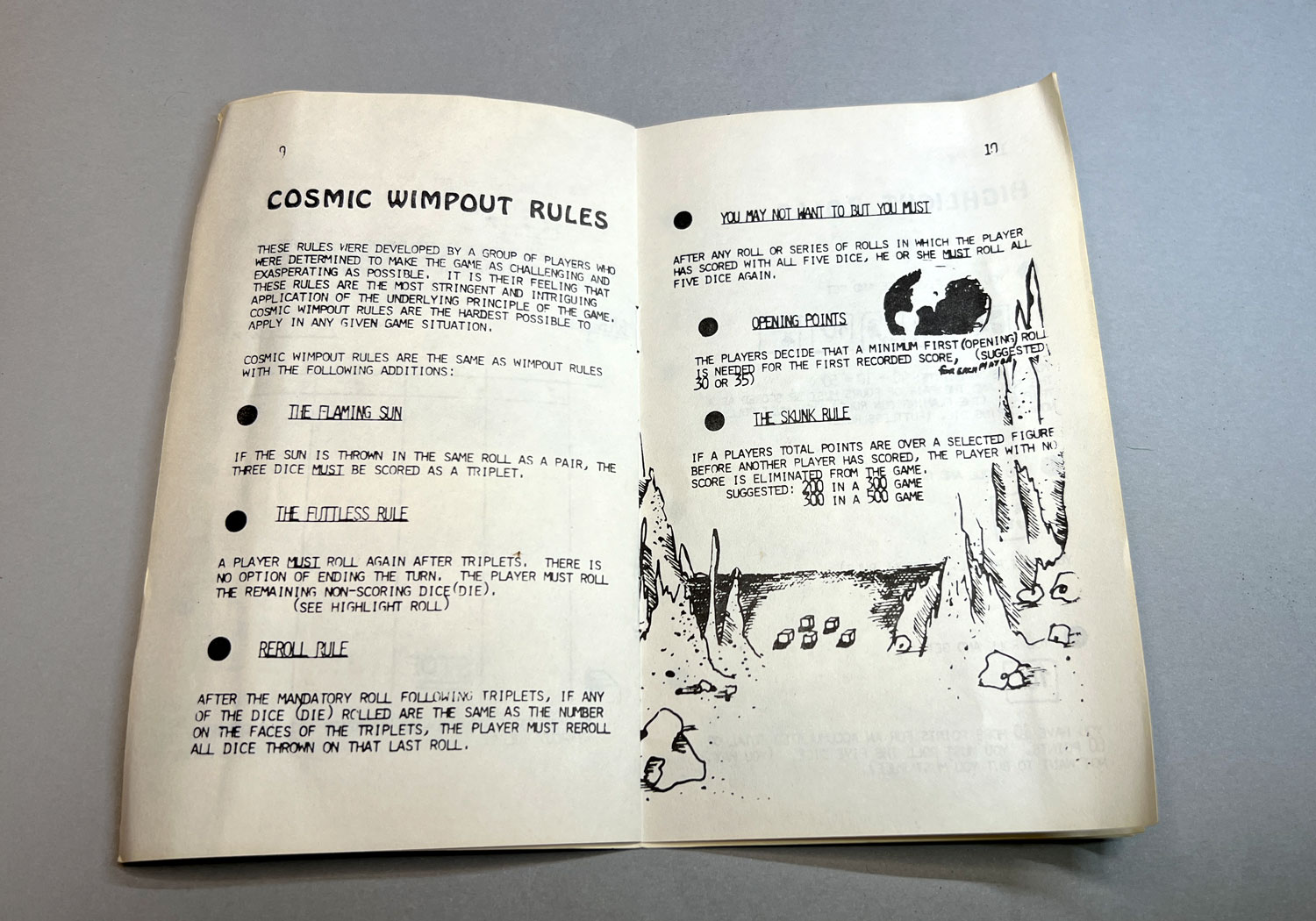The Xeroxed rule book