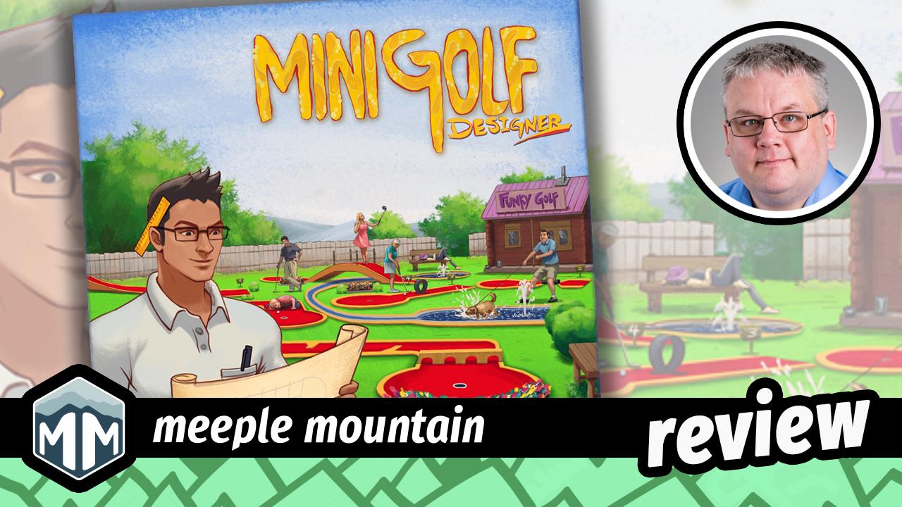 ボードゲーム　ミニゴルフ・デザイナー (Minigolf Designer) [日本語訳付き] ミニゴルフデザイナー レビュー評価など6件（Minigolf Designer