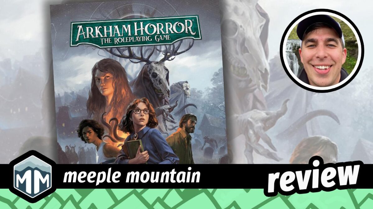 Edge Studio – Arkham Horror The Hungering Abyss – Starter RPG DPS, 2-6 Joueurs, 14 Ans, 1h, Immersion Horreur