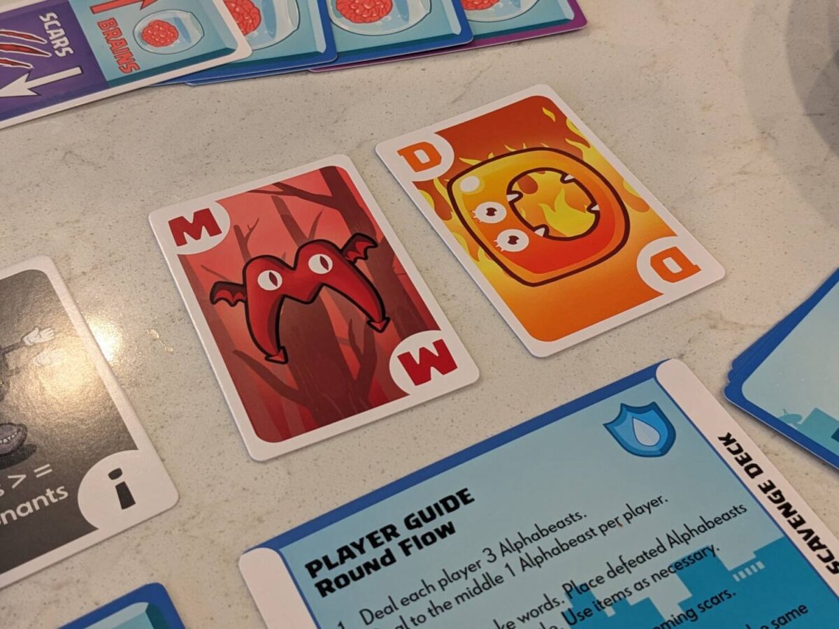 Alphabeasts Attack! Game Review – Meeple Mountain