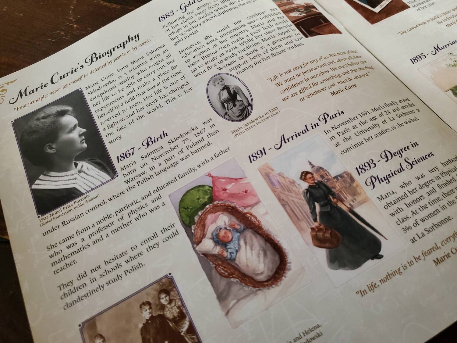 In the Footsteps of Marie Curie Game Review