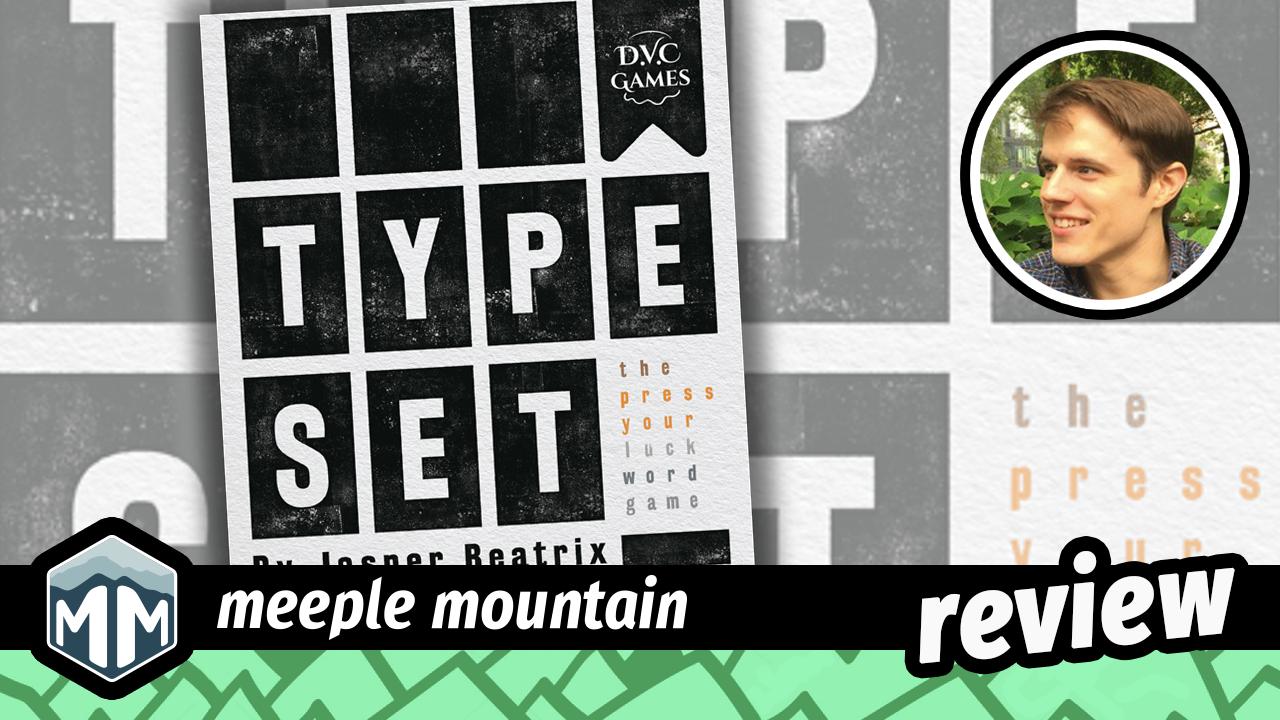 Typeset Game Review
