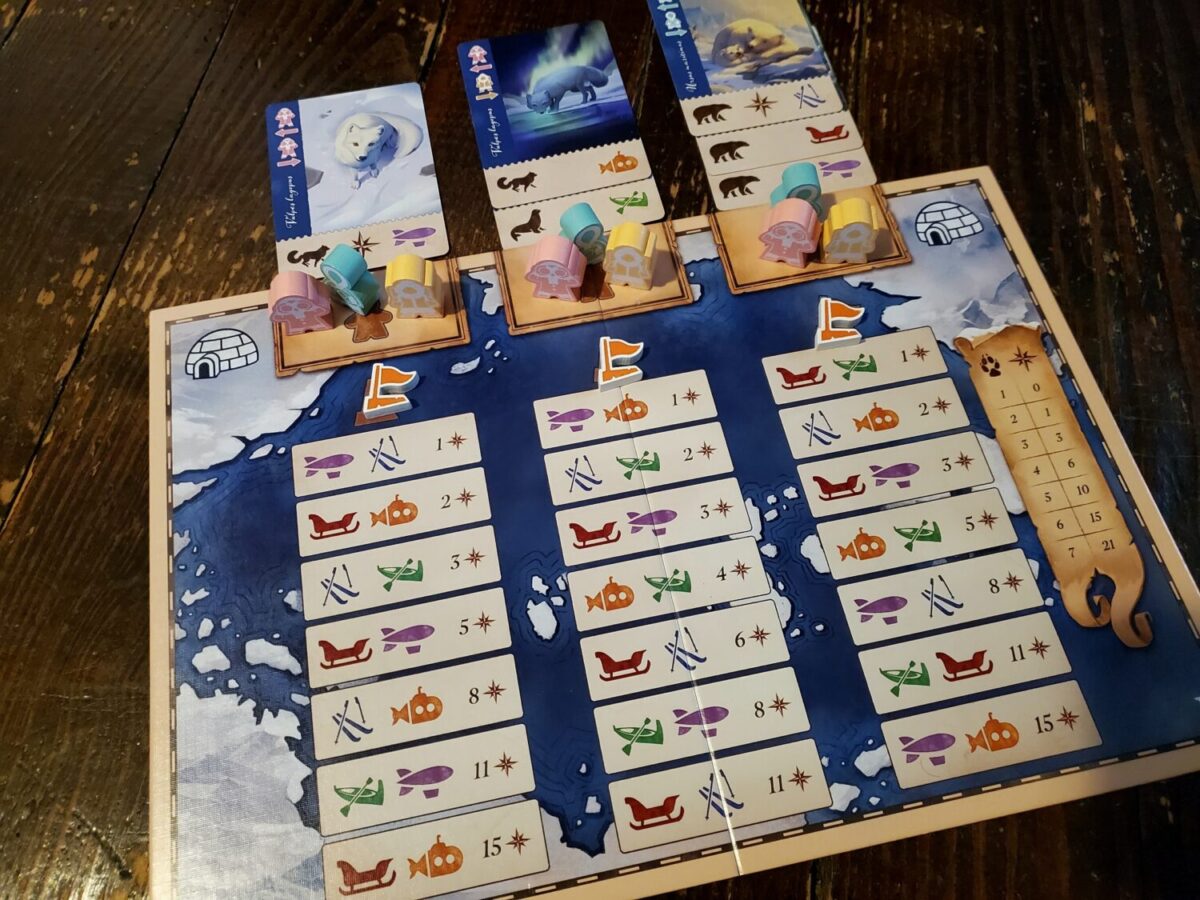 Borealis: Arctic Expeditions Game Review – Meeple Mountain