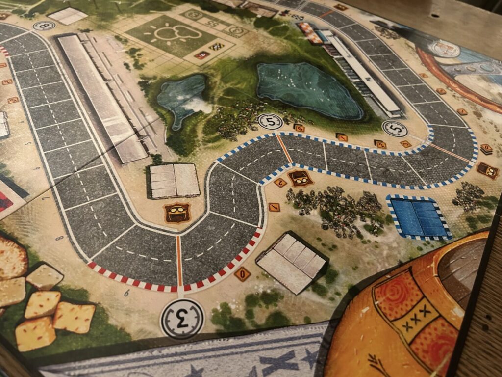 A board depicting a race…</p>
<p>The post <a href=